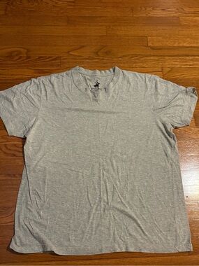 Beverly Hills Polo Club Light Gray Crew Neck Tee